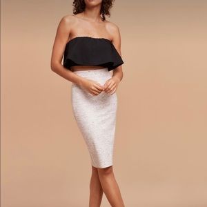 Aritzia Wilfrid Lis Stretch Pencil Skirt (Small)